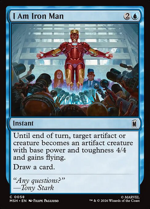 私がアイアンマンだ/I Am Iron Man [MSH][FOIL]