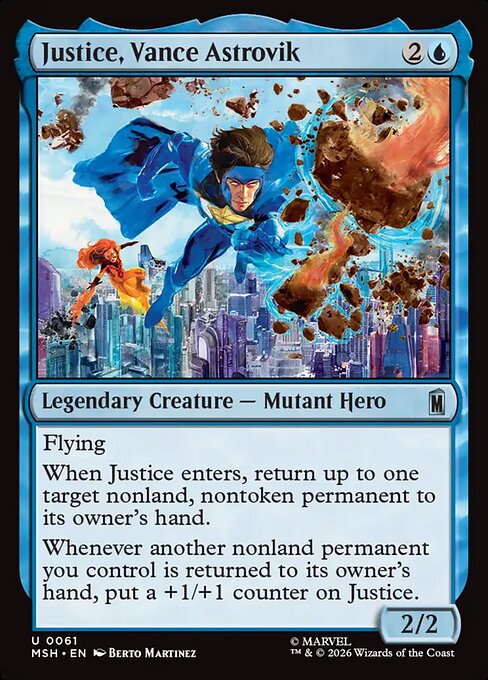 ジャスティス、ヴァンス・アストロビク/Justice, Vance Astrovik [MSH][FOIL]