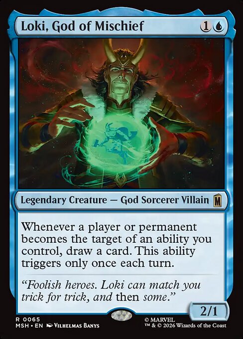 悪戯の神、ロキ/Loki, God of Mischief [MSH][FOIL]