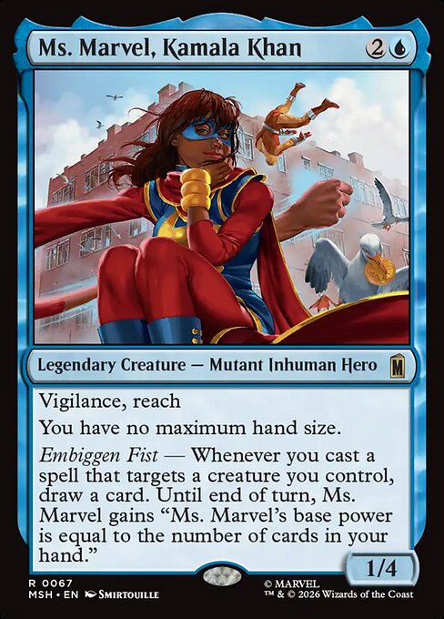 ミズ・マーベル、カマラ・カーン/Ms. Marvel, Kamala Khan [MSH][FOIL]