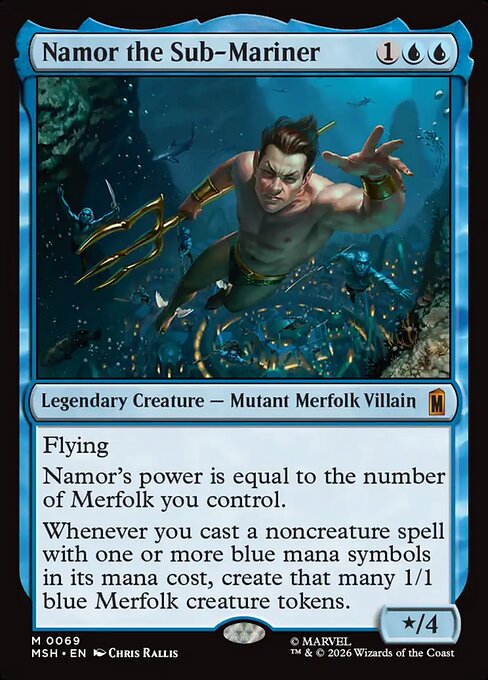サブマリナー、ネイモア/Namor the Sub-Mariner [MSH][FOIL]