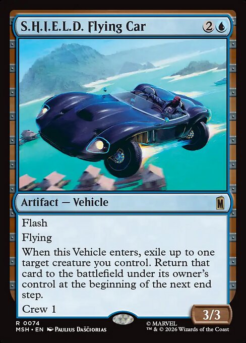 S.H.I.E.L.D.の飛行車/S.H.I.E.L.D. Flying Car [MSH]