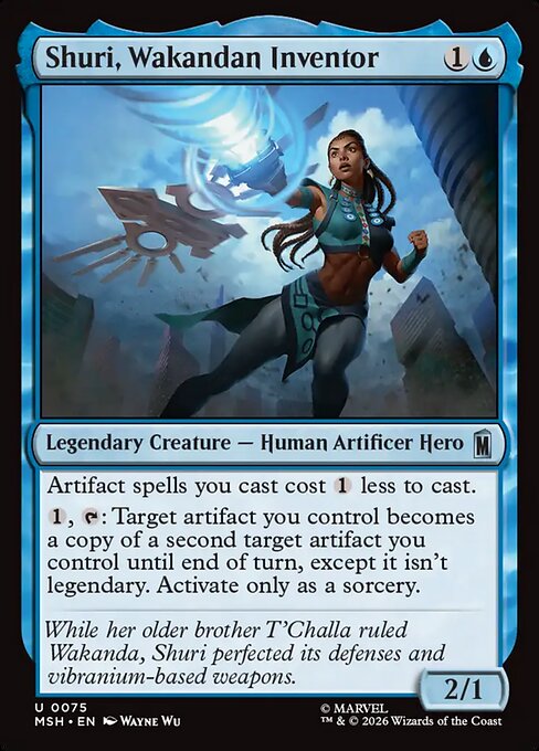 ワカンダの発明家、シュリ/Shuri, Wakandan Inventor [MSH][FOIL]