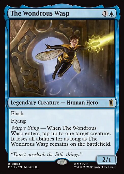 ワンダラス・ワスプ/The Wondrous Wasp [MSH][FOIL]