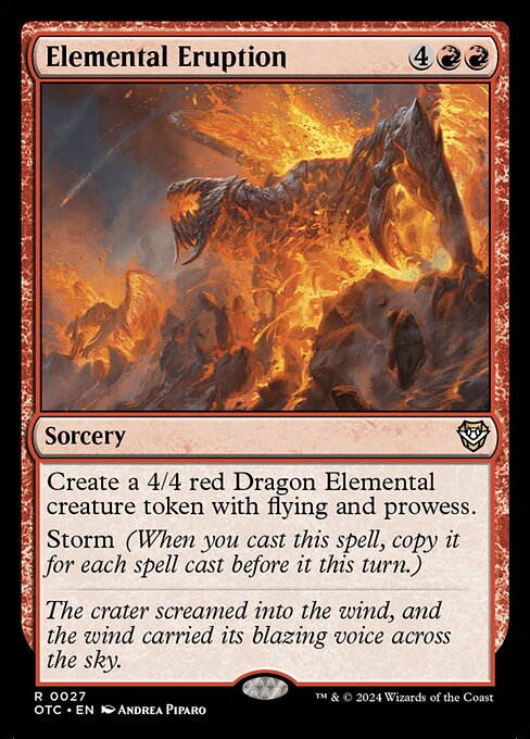 精霊の噴火/Elemental Eruption [OTC][FOIL]