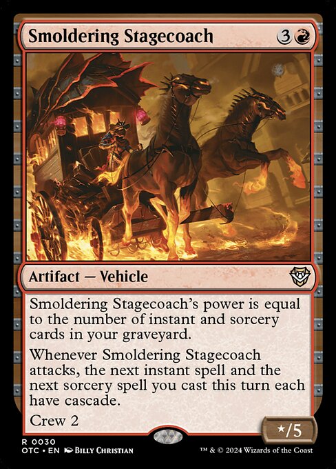 くすぶる駅馬車/Smoldering Stagecoach [OTC][FOIL]