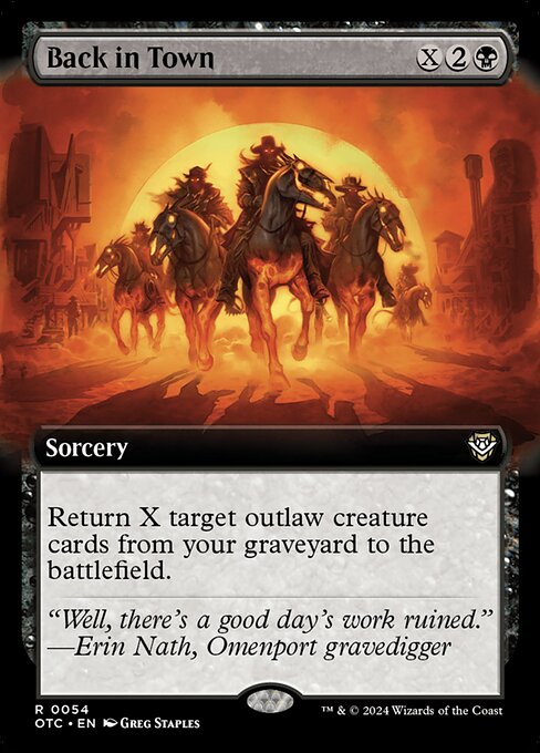 町への帰還/Back in Town [OTC][拡張アート]