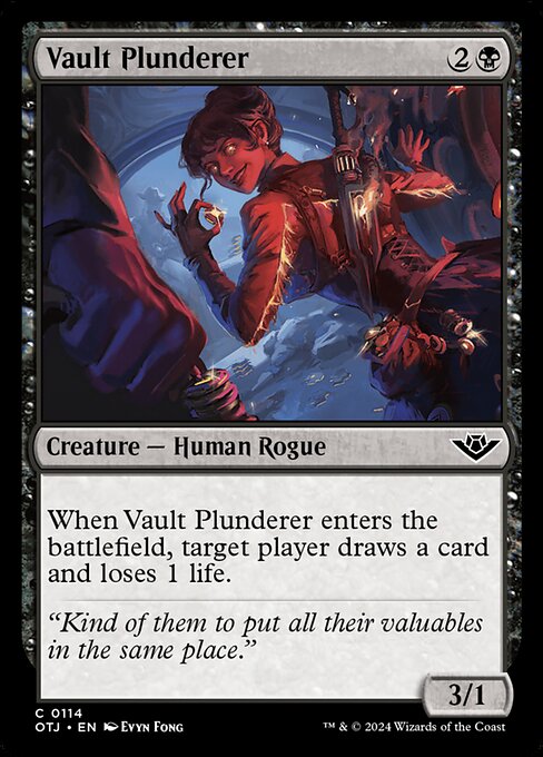 金庫の略取者/Vault Plunderer [OTJ][FOIL]