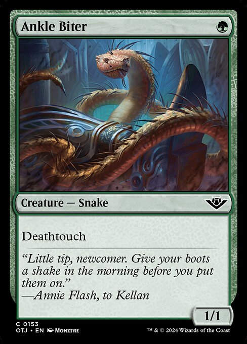 足首噛み/Ankle Biter [OTJ]