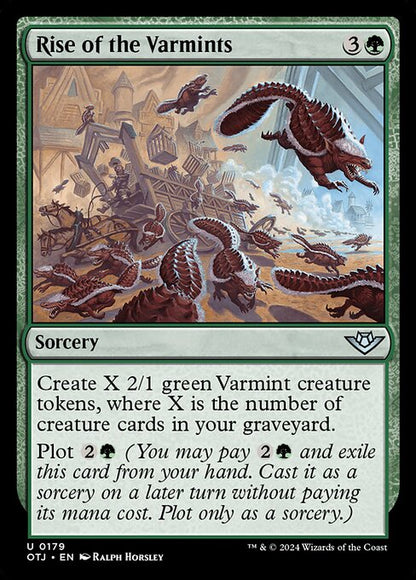 匪獣の隆盛/Rise of the Varmints [OTJ][FOIL]