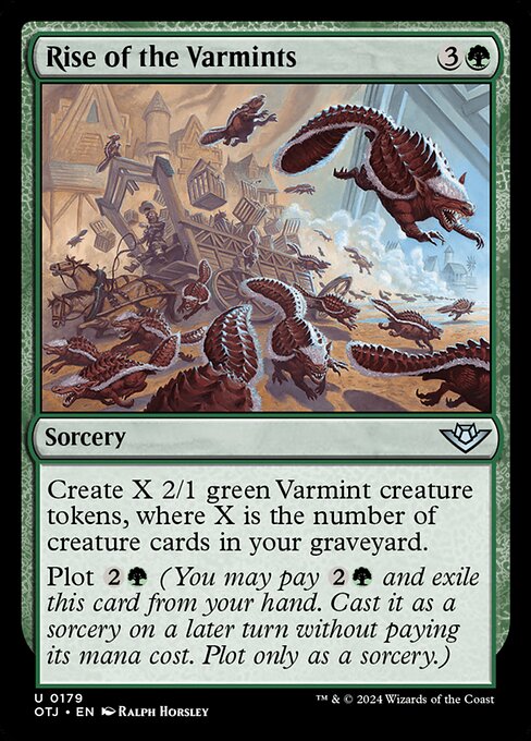 匪獣の隆盛/Rise of the Varmints [OTJ][FOIL]