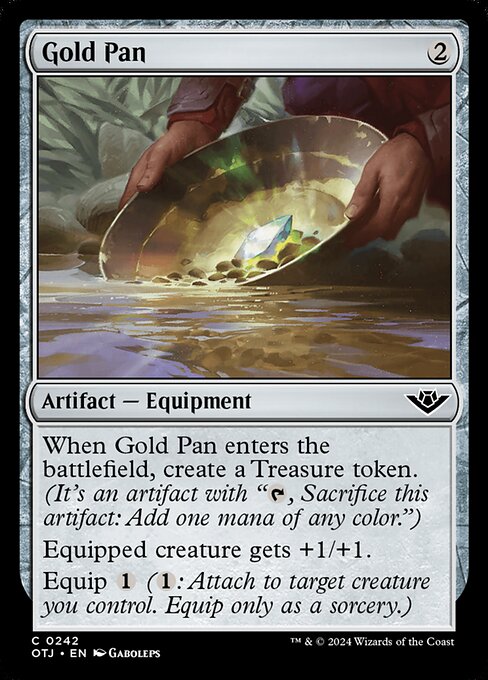 金選鉱鍋/Gold Pan [OTJ][FOIL]