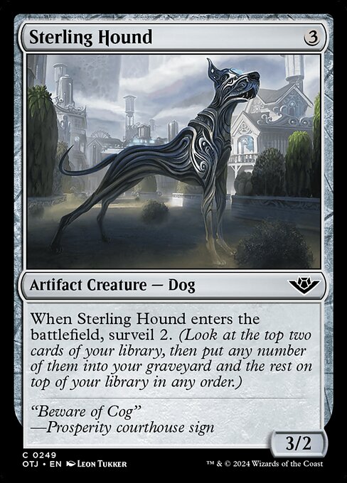 スターリング社の猟犬/Sterling Hound [OTJ][FOIL]