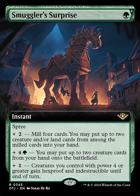 密輸人の驚き/Smuggler's Surprise [OTJ-BF][拡張アート][FOIL]