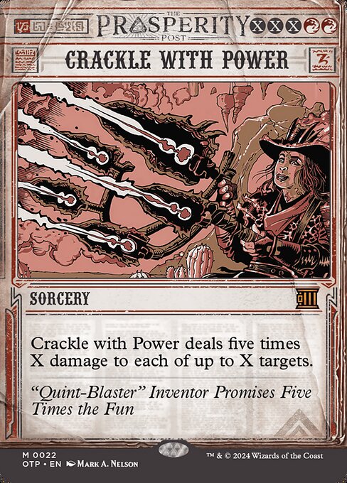 弾ける力/Crackle with Power [OTP][FOIL]