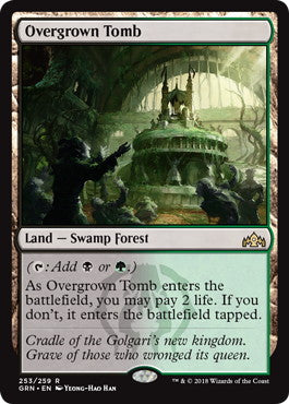 草むした墓/Overgrown Tomb [GRN] [FOIL]