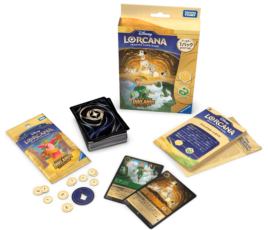 ディズニー･ロルカナ･TCG INTO THE INKLANDS インクランド探訪 構築済みデッキ アンバー･エメラルド ※ゆうパケット不可