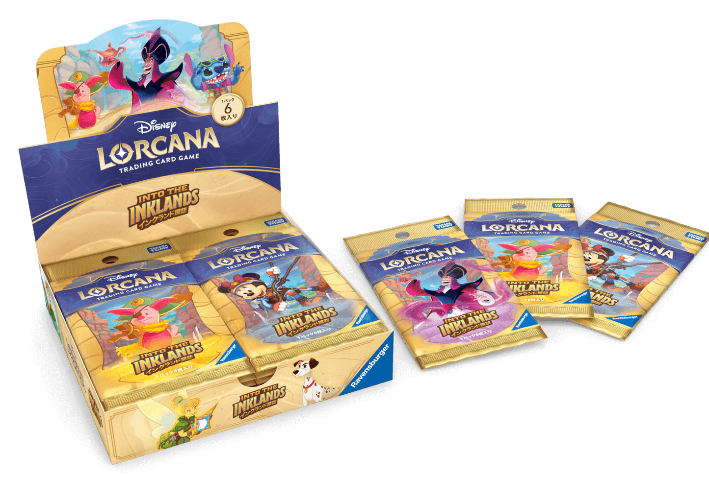 ディズニー･ロルカナ･TCG INTO THE INKLANDS インクランド探訪ブースターBOX  ※ゆうパケット不可