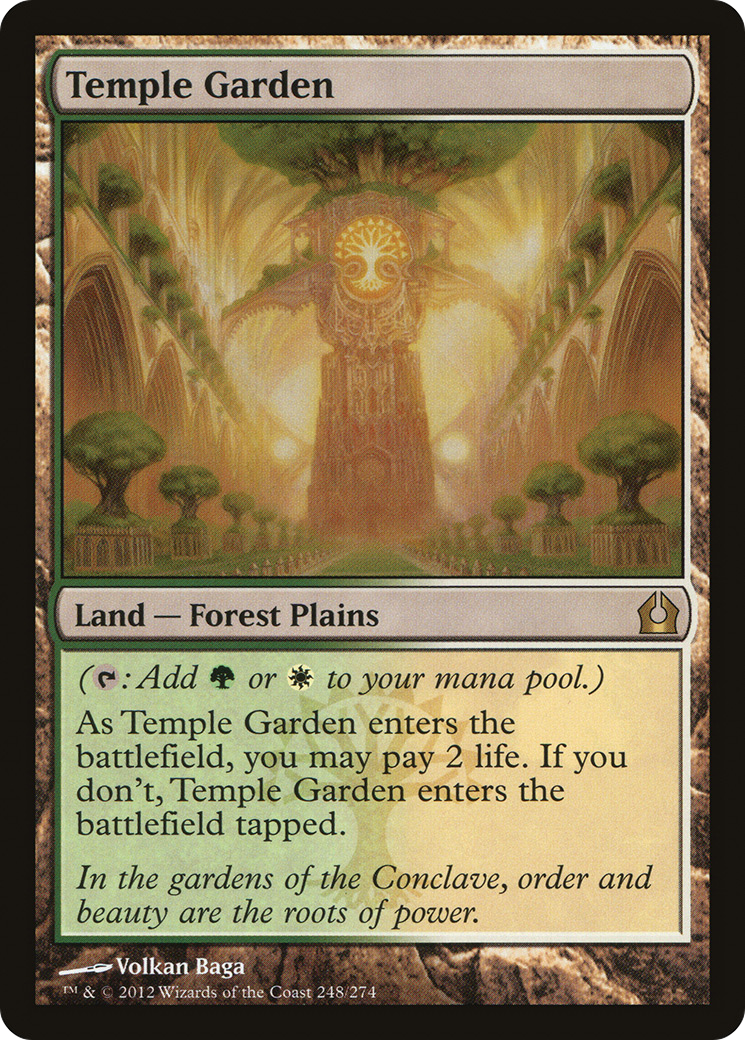 寺院の庭/Temple Garden [RTR][FOIL]