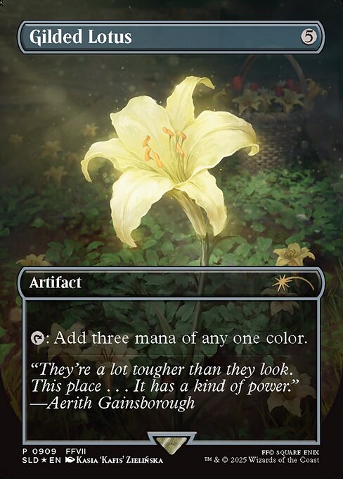 金粉の水蓮/Gilded Lotus [Secret Lair][FOIL]