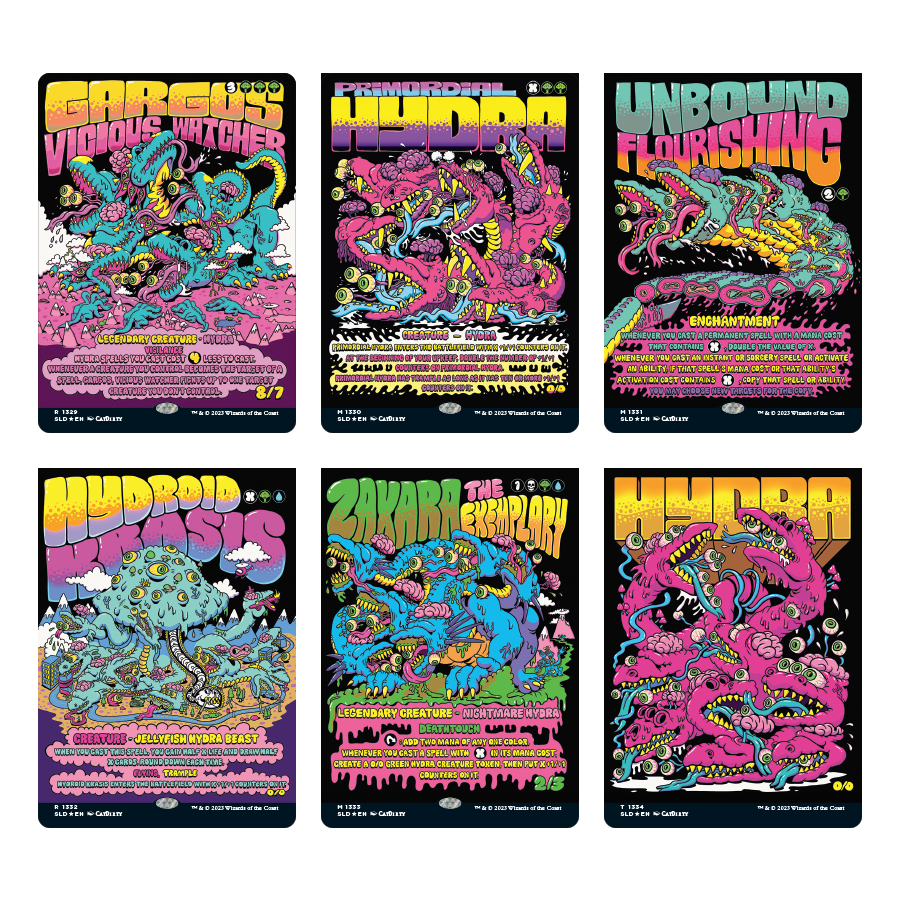 Secret Lair「Calling All Hydra Heads」[FOIL][WPN店舗限定]※ゆうパケット不可