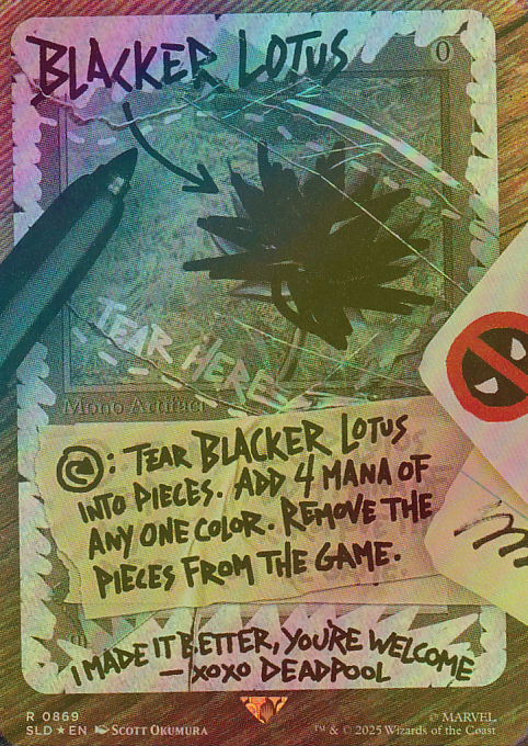 Blacker Lotus [Secret Lair][FOIL]
