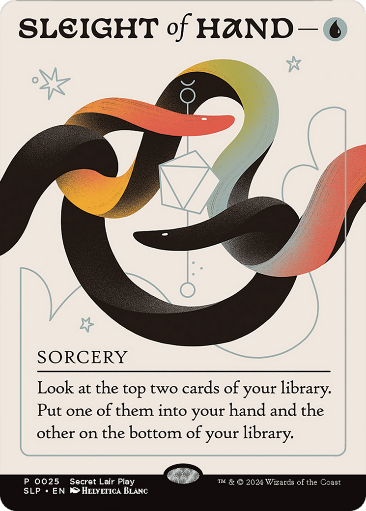 手練/Sleight of Hand [Secret Lair] [SLP]