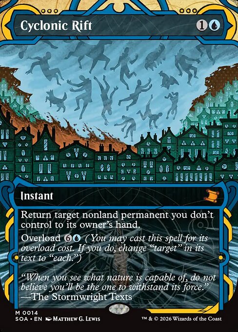 サイクロンの裂け目/Cyclonic Rift [SOA][FOIL]