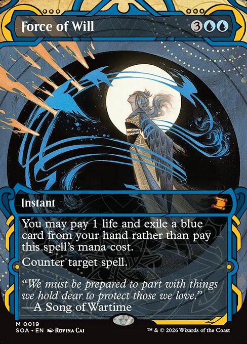 意志の力/Force of Will [SOA][FOIL]