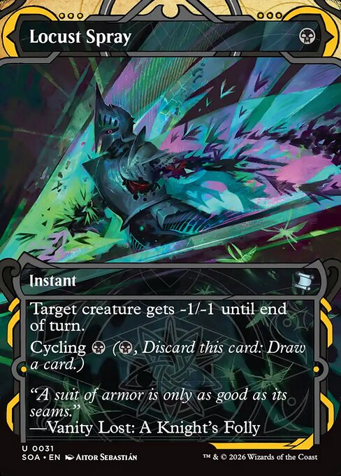 蝗の飛散/Locust Spray [SOA][FOIL]