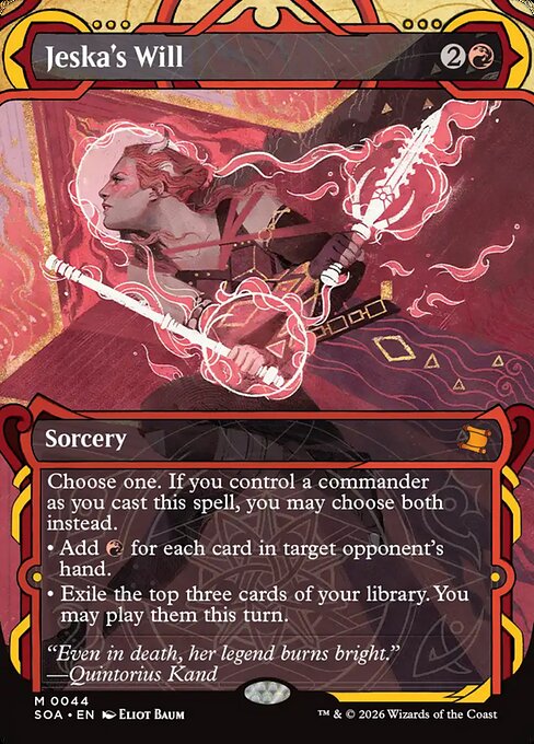 ジェスカの意志/Jeska's Will [SOA][FOIL]