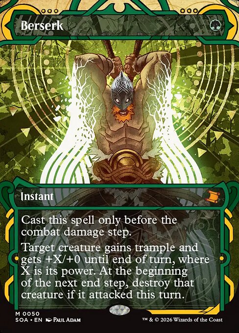 狂暴化/Berserk [SOA][FOIL]