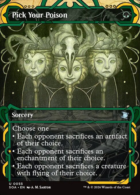 毒を選べ/Pick Your Poison [SOA][FOIL]