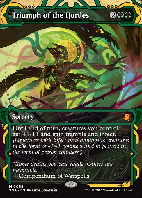 大軍の功績/Triumph of the Hordes [SOA][FOIL]