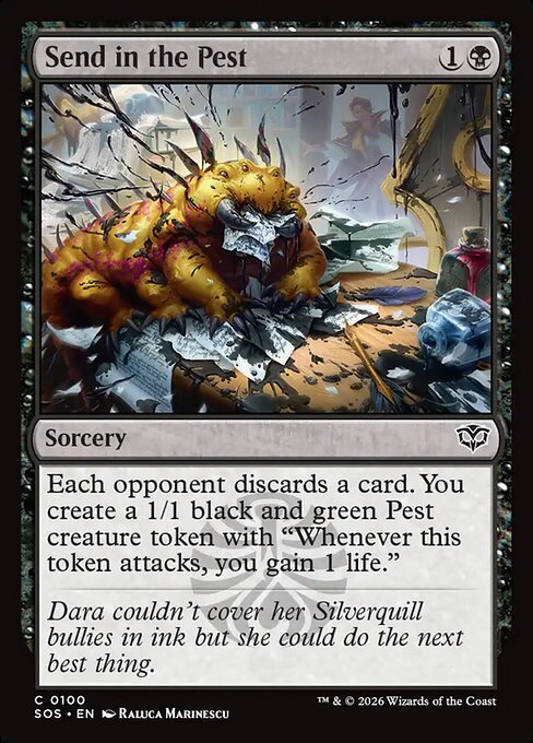 害獣を送れ/Send in the Pest [SOS][FOIL]