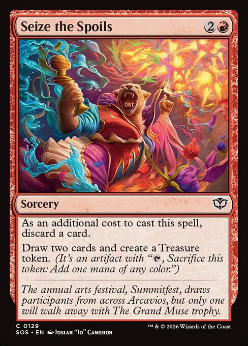 戦利品奪取/Seize the Spoils [SOS][FOIL]