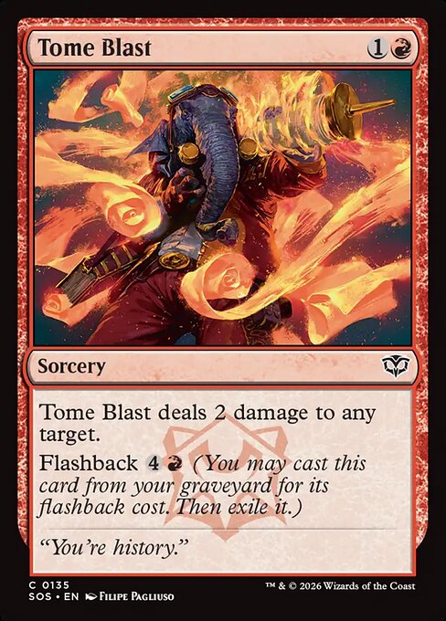 秘本破/Tome Blast [SOS][FOIL]