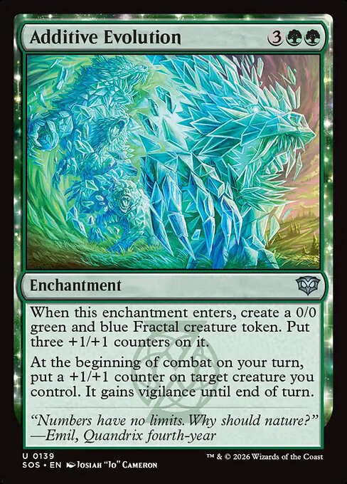 加法的進化/Additive Evolution [SOS]