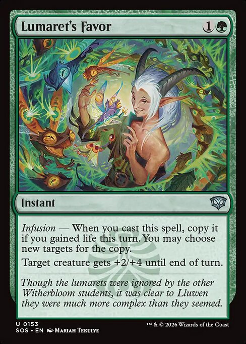 ルマレットの好意/Lumaret's Favor [SOS][FOIL]