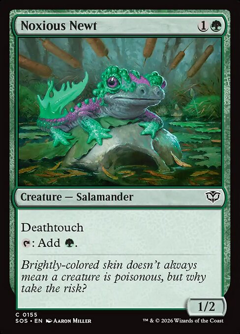 有毒イモリ/Noxious Newt [SOS][FOIL]