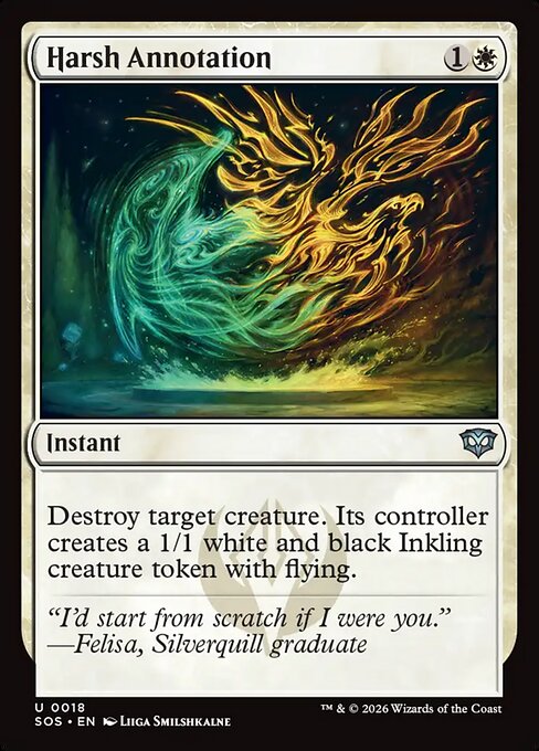 辛辣な注釈/Harsh Annotation [SOS][FOIL]
