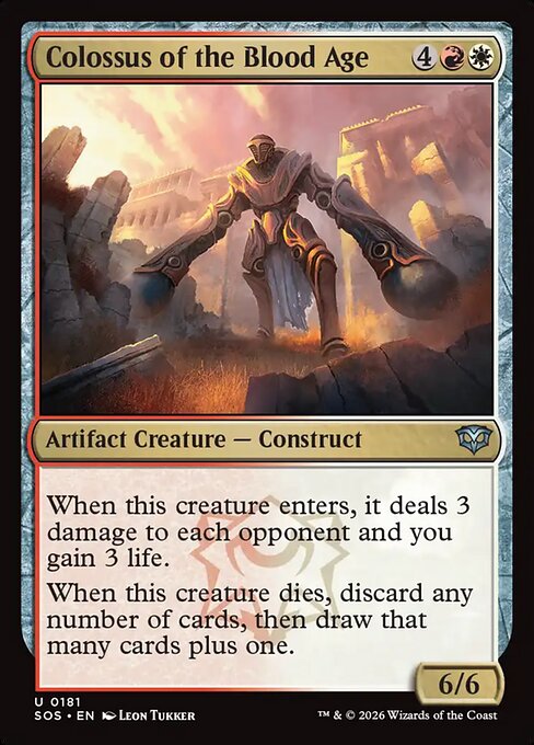 血の時代の巨像/Colossus of the Blood Age [SOS][FOIL]