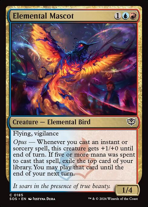 エレメンタルのマスコット/Elemental Mascot [SOS][FOIL]