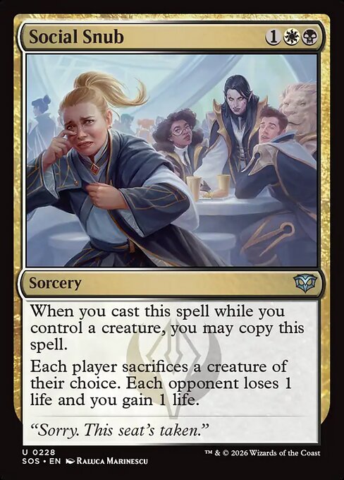 冷遇/Social Snub [SOS][FOIL]