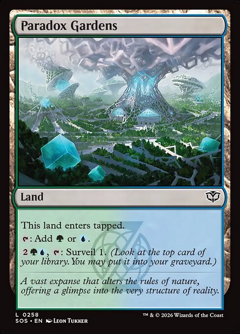 逆説の庭園/Paradox Gardens [SOS][FOIL]