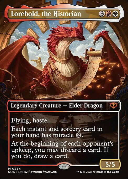 歴史学ぶもの、ロアホールド/Lorehold, the Historian [SOS-BF][ボーダーレス][FOIL]