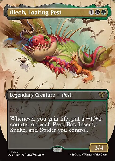 ぶらつく害獣、ブレック/Blech, Loafing Pest [SOS-BF][ボーダーレス][FOIL]