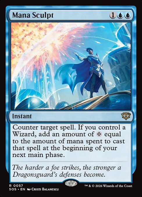 マナ成形/Mana Sculpt [SOS][FOIL]