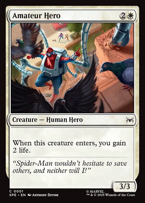 アマチュアのヒーロー/Amateur Hero [SPE][FOIL]