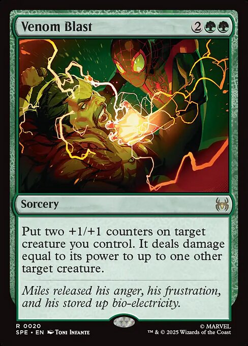 ヴェノム・ブラスト/Venom Blast [SPE][FOIL]